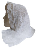 Lenço de renda branco