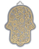 Hamsa vazada com flores (Emanuel)