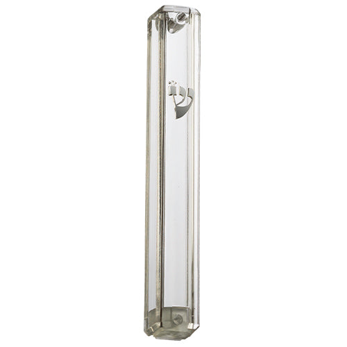 Mezuzá transparente 15 cm (acrílico)