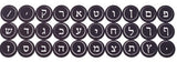 Letras em hebraico para teclado
